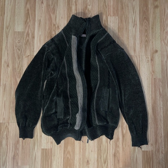 Jackets & Blazers - Vintage Green Sweater